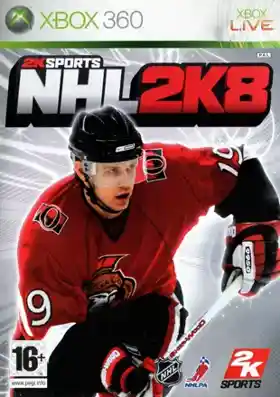 NHL 2K8 (USA) box cover front